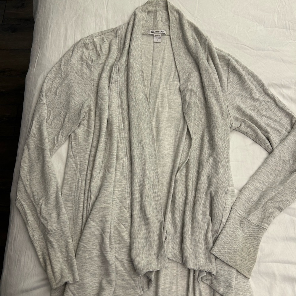 athleta pranayama wrap cardigan